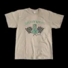 Beige t-shirt with Penton Owners Group logo.
